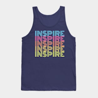 Inspire Motivational - Summer Colors Tank Top